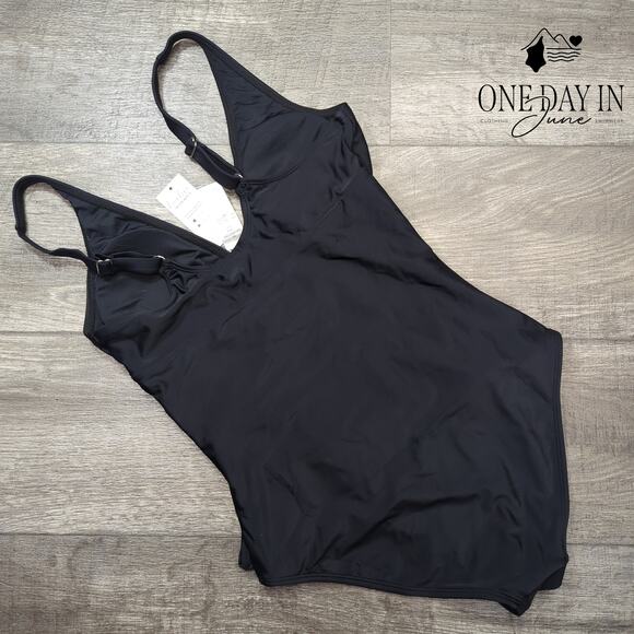 Cupshe V Neck Tummy Control One Piece Swimsuit Size M - Picture 7 of 7